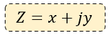 forma rectuangular de números complejos